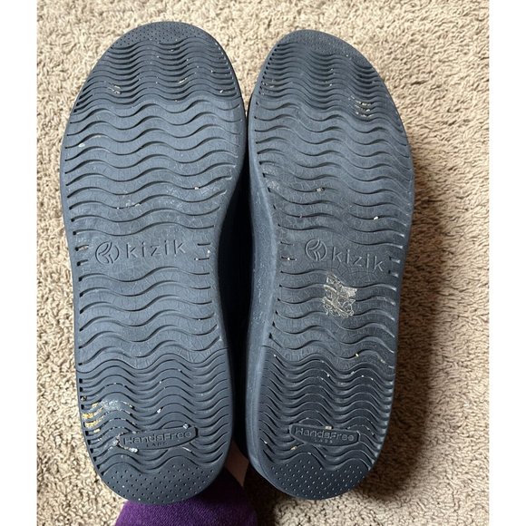 kizik Shoes Kizik Vegas Shoes Mens Size 1 Black Leather Comfort